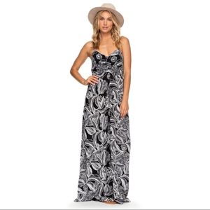 Roxy Brilliant Stars Strappy Maxi Dress